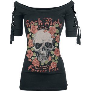 " Rock Rebel " Skull Shirt